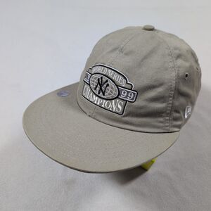 Vintage 1999 New Era New York Yankees World Series Hat Strap Back MLB Baseball